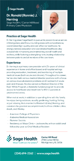 Picture of Dr. Ronald Herring - Rack Card