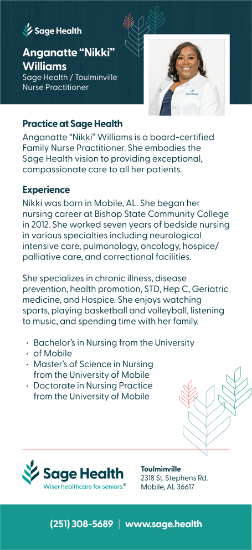 Picture of Nikki Williams - Rack Card