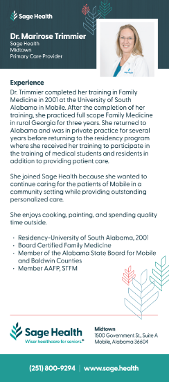 Picture of Dr Marirose Trimmier