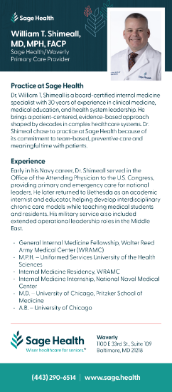 Picture of Dr Shimeall - Rack Card